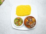 Meat With Vegetables Casserole Meal