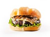 Alfredo Beef Burger Sandwich