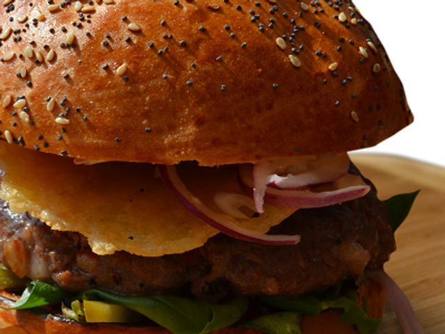 American Burger Sandwich