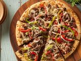 Oriental Corned Beef Pizza