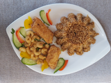 Shrimp With Fish Fillet Meal