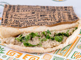 Baba Ghannoug Sandwich
