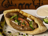 Kofta And Sausage Sandwich