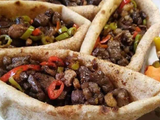 Liver And Sausage Sandwich
