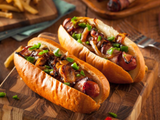 Fried Sausage Sandwich