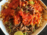 Koshary El Magnon With Liver