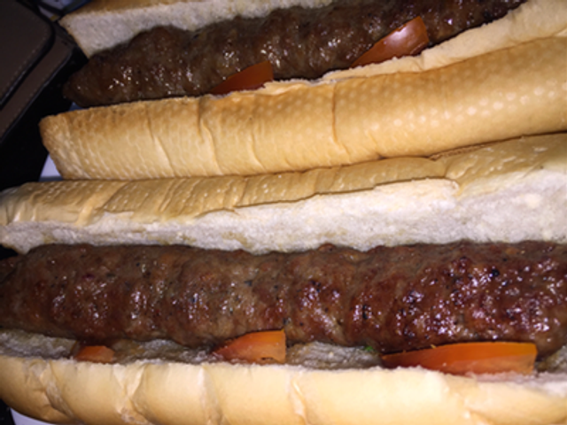 Charcoal Grilled Kofta Sandwich