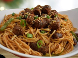 Oriental Sausage Pasta