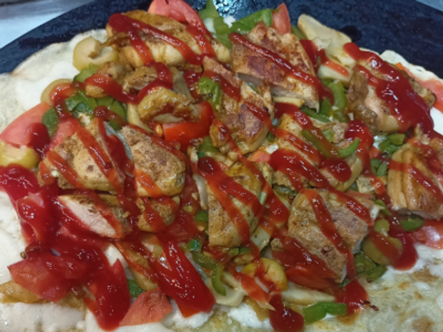 Shish Tawook Crepe
