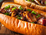 Oriental Sausage Sandwich
