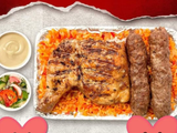 1/4 Chicken With 1/8 Kofta Meal