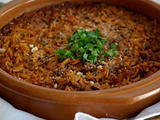 Orzo with meat Casserole