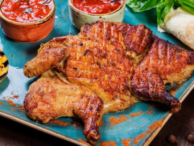 Charcoal Grilled Chicken