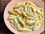 Chicken With White Sauce Pasta