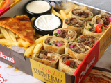 Double Arabian Meat Shawerma Box