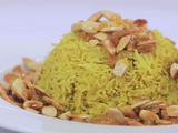 أرز بسمتي مع مكسرات