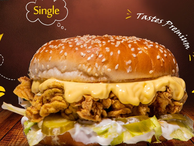 Fried Chicken Single Cheese