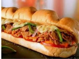 Beef Burger With Roumi Cheese Sandwich