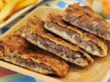 Hawawshi with Mozzarella Cheese