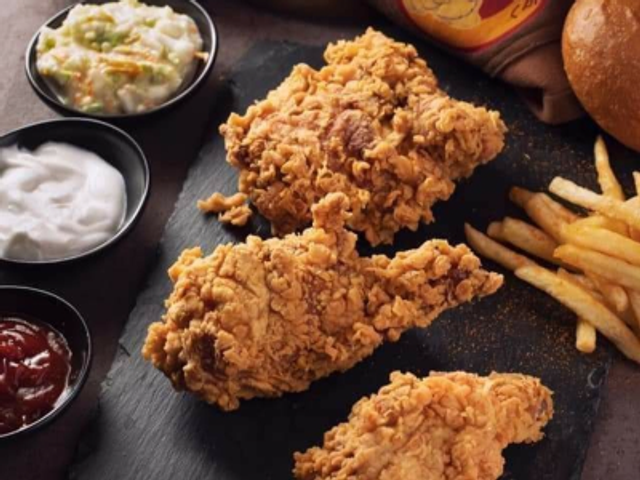 Broasted Chicken Meal 3 Pieces