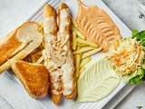 Chicken Roll Meal