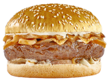 Mushroom Burger Sandwich