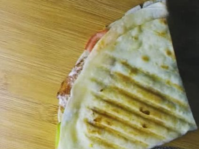 Douka Kofta Hati Falaahi Crepe Sandwich