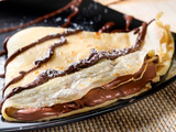 Nutella Chocolate Crepe