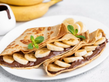 Nutella Chocolate with Fruits Crepe