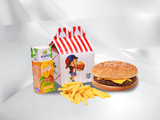 Cheese Beef Burger Kids Meal