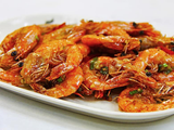 Fried And Grilled Shrimp Meal