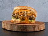 Sweet And Sour Beef Burger Sandwich
