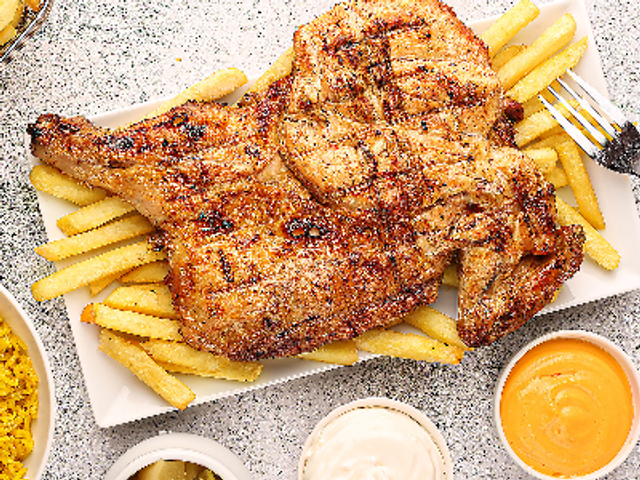 Half Charcoal Grilled Chicken