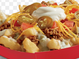 Fire Strips With Potatoes And Cheese
