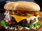 Chili Jalapeno Burger Sandwich