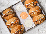 Chicken Shawerma Bun Bread Box