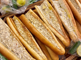 Sauteed Brain Half Sandwich