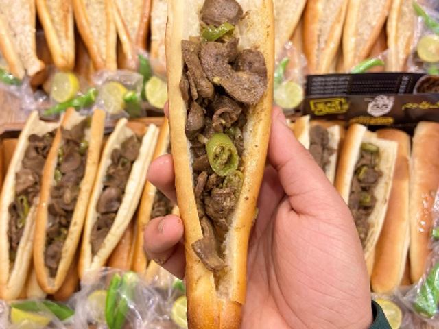 Alexandrian Liver Half Sandwich
