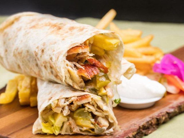 Arabic Chicken Shawerma Sandwich