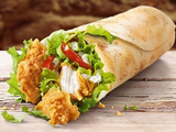 Chicken Zinger Wrap Sandwich