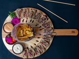 Chicken Shawerma Sushi Meal
