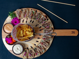 Meat Shawerma Sushi Meal