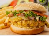 Plain Chicken Burger Sandwich