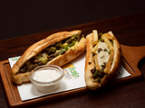 Alexandrian Liver With Cheese Sandwich