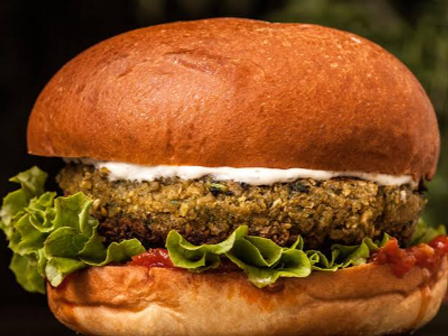 Falafel Burger Sandwich