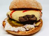 Blue Cheese Beef Burger Sandwich ( Single )