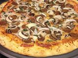 Oriental Mushroom Pizza