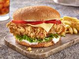 Cheesy Crispy Chicken Sandwich