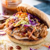 Chicken Sandwich With Coleslaw