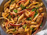 Chicken With Red Sauce Pasta